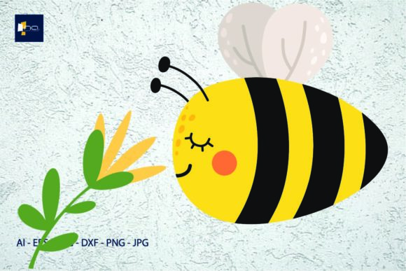 Bee, Flowers, Floral, Animals SVG Graphics for Digital Sellers
