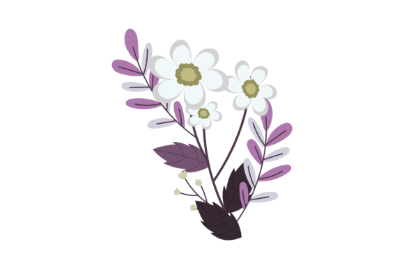 Floral Summer Concept Graphic for Branding and Packaging
