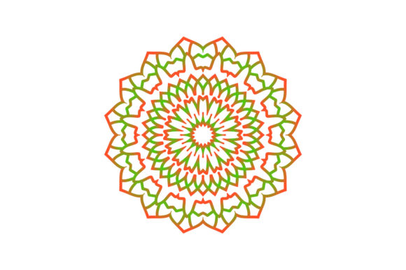 Mandala Abstract Floral Ornament - A Versatile Graphic Design Asset
