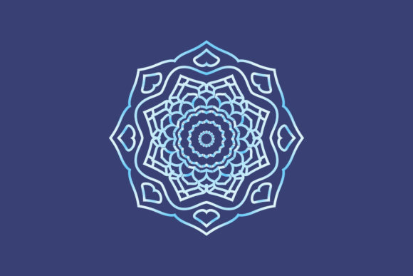 Mandala Floral Arabic Vector: A Graphic Design Asset for Local Branding