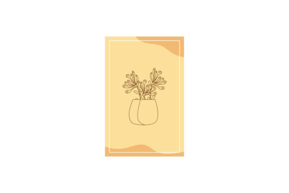 Plant Floral Pot Spring Graphics for Handmade Creations