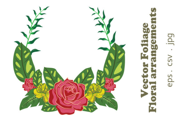 Vector Floral Foliage Graphic Set 16 Review for Branding and Marketing